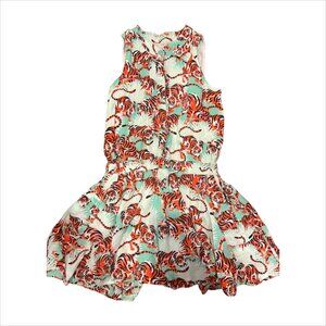 Kenzo Kids Tiger Print Sleeveless Dress | Size 6